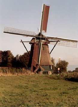 Molen 00011 Veerpolder, De Veermolen (Haarlem), Foto: Leo Middelkoop, 1994 | Database Nederlandse molens