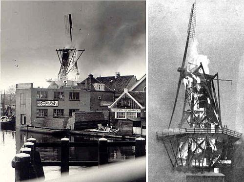 3, Molen 00808 De Adriaan (Haarlem), links: coll. Bas Kosterrechts: coll. R.v.d. Aakster | Database Nederlandse molens