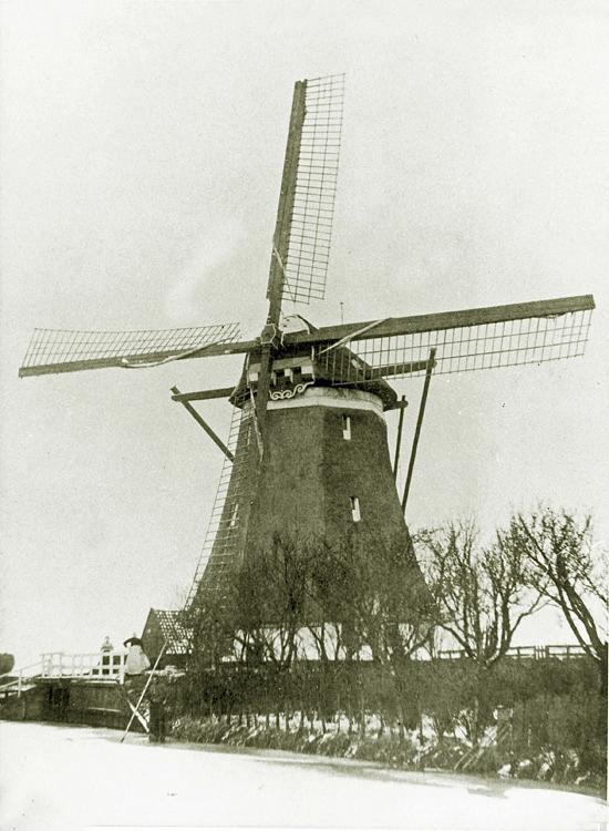 1, Molen 00927 Eendragtspolder,  Nr. 1 , Noordelijke bovenste middelmolen (Zevenhuizen), coll. Arie Dekker | Database Nederlandse molens