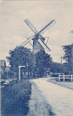 Molen 00973 a Molen van Baas (Voorburg), ansicht, coll Frans Speur | Database Nederlandse molens