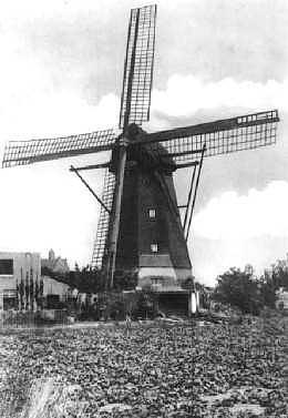 Molen 02816 Molen van Peters / Sint Petrusmolen (Venlo), Ansichtkaart Serie 53 nr 5 | Database Nederlandse molens
