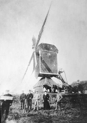 1, Molen 02777 c Buitenmolen / Rumoldusmolen (Weert), Foto:n.n., opname vóór 1917, collectie Nico Jurgens | Database Nederlandse molens