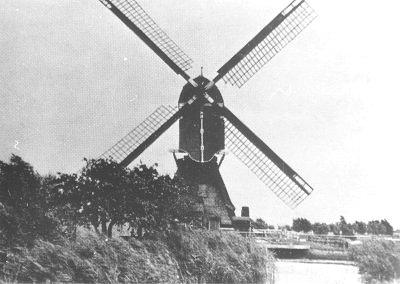 2, Molen 01478 Waterschap Lopik, Molen nr. III / Achterstemolen / Kademolen (Cabauw), Foto: J.de Vries, opname 1962 | Database Nederlandse molens