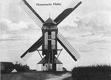 Molen 01616 Heumensche Molen (Heumen), Ansichtkaart coll. NSR | Database Nederlandse molens