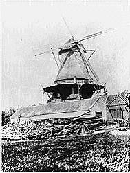 Molen 03526 e Clarissa Maria / v/h Het Fortuijn(tje) (Rijswijk), Foto: n.n., opname rond 1900 | Database Nederlandse molens