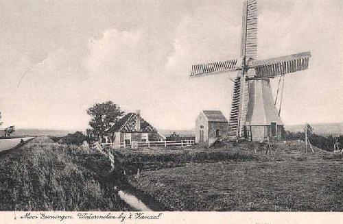 1, Molen 04425 Polder Helpman (Groningen), Ansicht, coll. V. Mepschen | Database Nederlandse molens
