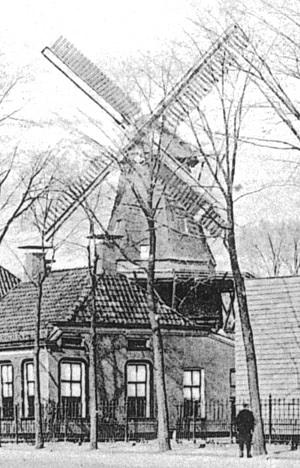 Molen 00675 b De Leeuw / Molen van Bosscher (Sappemeer), uitsnede | Database Nederlandse molens