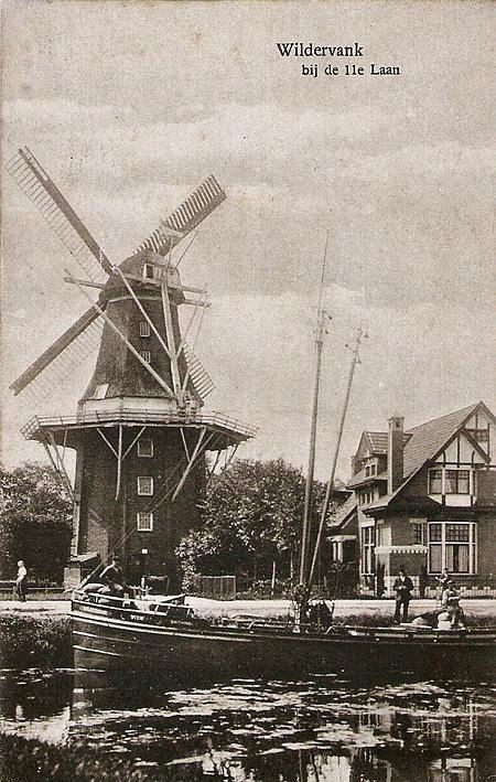 1, Molen 06421 t Molen van H. Mulder (Wildervank), Ansichtkaart, coll. Fr.Weemaes | Database Nederlandse molens