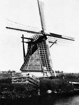 Molen 03194 Barrumerpolder (Tzum/ Tsjom), coll. DVM | Database Nederlandse molens