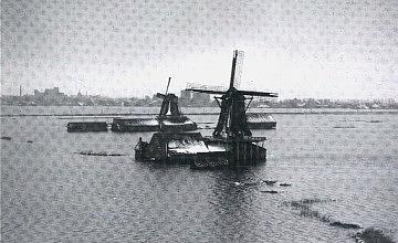 1, Molen 01084 De Duinjager (2e) (Zaandam-Oost), Ansichtkaart nr. 231 (uitg. K. Tanger) | Database Nederlandse molens