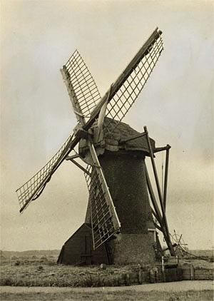 Molen 00082 Zuidwijksemolen (1e) (Wassenaar), Foto: n.n., coll. DHM | Database Nederlandse molens