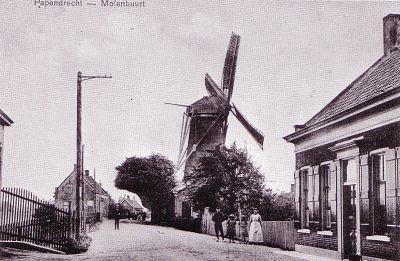 2, Molen 01515 a De Hoop (Papendrecht), Ansichtkaart | Database Nederlandse molens
