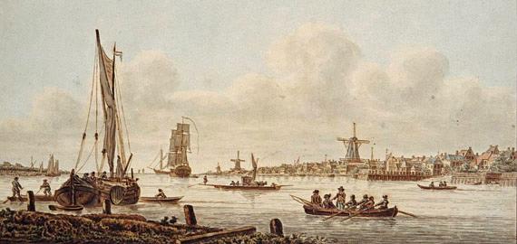2, Molen 01519 a De Hoop (Zwijndrecht), Teken. K.F. Bendorp, 1799, coll. RAD 551_36212 | Database Nederlandse molens