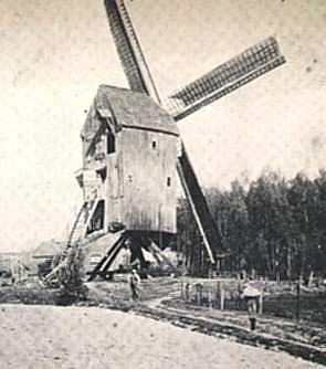 Molen 03134 a Oude Molen (Zelhem), Foto: deel ansichtkaart | Database Nederlandse molens