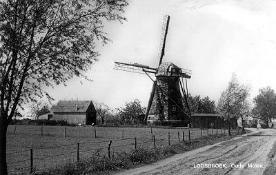 1, Molen 01930 Adhemasi (Loosbroek), Ansichtkaart, coll. Rob Pols | Database Nederlandse molens