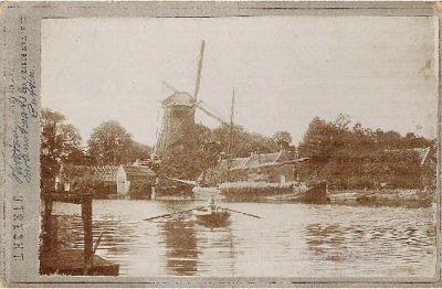 3, Molen 06650 g De Hoop (2e voorganger) (Loenen aan de Vecht), Ansichtkaart, coll. H. v.d. Poll | Database Nederlandse molens