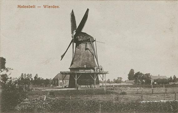 2, Molen 01039 Molen van Weggeman (2e) (Wierden), Ansichtkaart, coll. F. Weemaes | Database Nederlandse molens