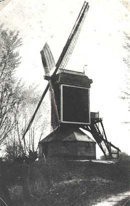 Molen 01776 d bis (standerdmolen) (Hemmen), Ansichtkaart | Database Nederlandse molens