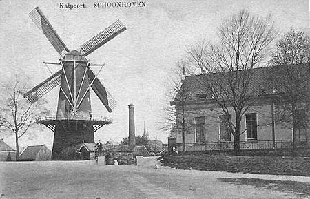2, Molen 01474 e De Hoop / Het Fortuin (Schoonhoven), Ansichtkaart, collectie R.Pols | Database Nederlandse molens