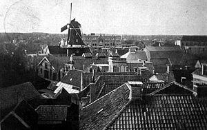 Molen 04263 l Nooit Gedacht / Molen van Winters / Molen van Nienhuis (Assen), Foto: collectie Rob Pols | Database Nederlandse molens