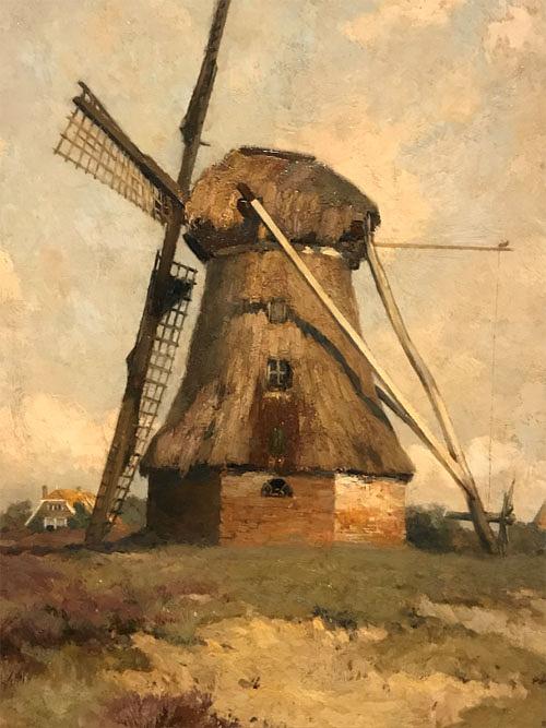 1, Molen 02751 Eendracht maakt macht (Elp), Afb. ingezonden door Marga Weijtmansschilderij van Roessingh | Database Nederlandse molens