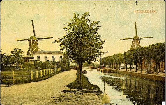 1, Molen 03266 u Posthuma-molen (Gorredijk/ De Gordyk), Ansichtkaart, coll. SMD | Database Nederlandse molens