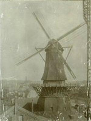 Molen 06678 u De Reus (Rotterdam), Foto: n.n., opname rond 1880, collectie F. Kroon | Database Nederlandse molens