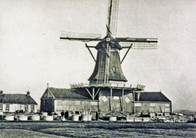 1, Molen 03165 b De Engel / Molen van Hobma (Workum/ Warkum), Foto coll. DHM | Database Nederlandse molens