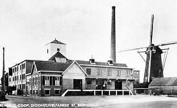 Molen 02504 Molen Kuyken (Bergeijk), Ansichtkaart | Database Nederlandse molens