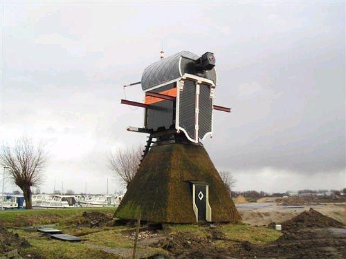 2, Molen 00067 Kalkpolder, Kalkmolen (Leiderdorp), Foto: Piet vd Bosch, opname 9 februari 2006 | Database Nederlandse molens
