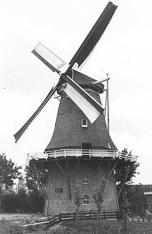 Molen 12224 De Hoop (2e) (Stiens), Foto: Jacques Tersteeg, 29 aug. 1980 | Database Nederlandse molens