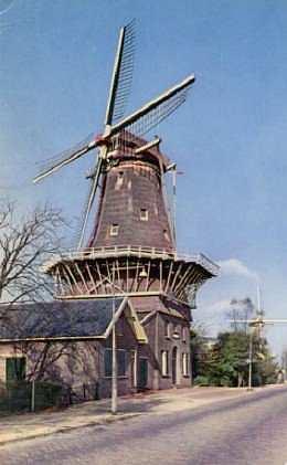 Molen 01761 De Ster (1e) (Rotterdam, stadsdeel Kralingen-Crooswijk), Foto: n.n. (uit 1958) | Database Nederlandse molens