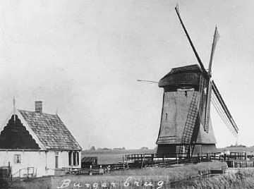 Molen 00321 Molen A (Burgerbrug), Foto: n.n. | Database Nederlandse molens