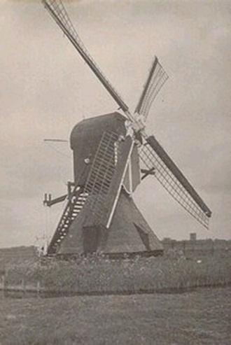 Molen 00993 Zwetterpolder (Noordwijk), Foto: n.n., collectie Hans Roest | Database Nederlandse molens