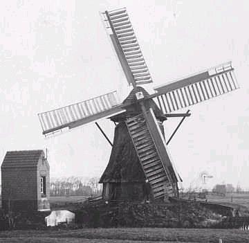 Molen 00424 Polder 2 (Buitenpost/ Bútenpost), Foto: n.n. | Database Nederlandse molens