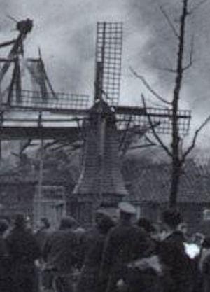 Molen 16988 Biksteenmolen van P. Bas (Zaandijk), Detail foto beeldbank VZM | Database Nederlandse molens