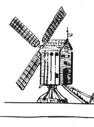Molen 10380 Molen van Stavenisse (Stavenisse), Detail van een plattegrond van circa 1615 | Database Nederlandse molens