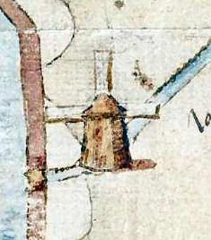 Molen 07067 Bergermeer, Langerijmsmolen (Alkmaar), Detail van onderstaande kaart, 1568 | Database Nederlandse molens