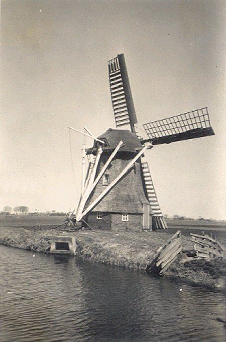 Molen 00532 Bovenrijgsterpolder (Thesinge), Foto: collectie Ton Meesters | Database Nederlandse molens
