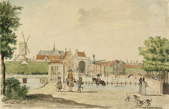 2, Molen 06650 u De Groot (2e) (Alkmaar), Tekeing Jacobus Andreas Crescent, 1807 (zie Aant.) | Database Nederlandse molens