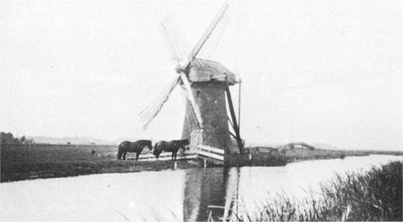 1, Molen 01794 Simonspolder, Simontjesmolen / Molen v.d. Floris Schoutenpolder (Warmond), Foto: archief A.G. v.d. Steur | Database Nederlandse molens