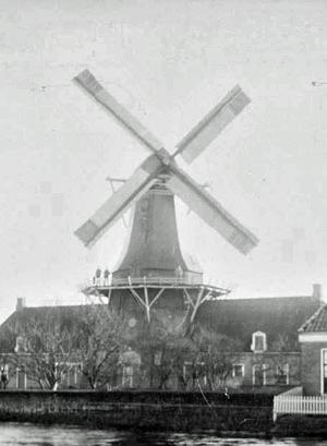 Molen 04426 d De Hoop (Vierverlaten), uitsnede afb. coll DHM | Database Nederlandse molens