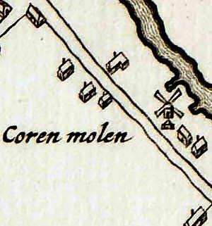 Molen 02617 d (korenmolen) (Grosthuizen), Balthasar Florisz. van Berckenrode (1646) | Database Nederlandse molens