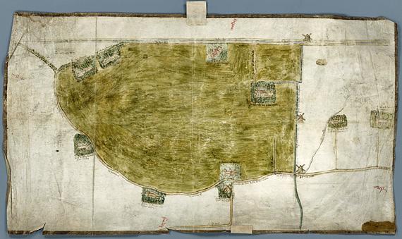1, Molen 08655 Groeneveldse Polder (1e) (Schipluiden), kaart 150, coll. Hingman0-1600, Nationaal Archief, inv.nr 2342-1 | Database Nederlandse molens