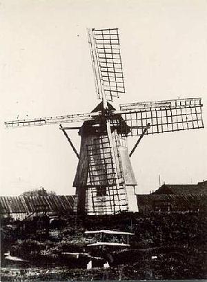 Molen 00342 Westerlanderkoog (De Haukes), Foto: n.n. (coll. V. Mepschen) | Database Nederlandse molens
