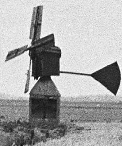 Molen 16047 (weidemolen) (Spanbroek), Foto (detail): P.C. Schellekens, 1968 (Beeldbank RCE) | Database Nederlandse molens