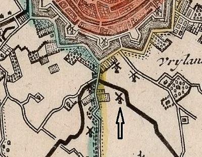 1, Molen 17470 1e molen van Philipus Schrieck (Middelburg), Nicolaus Visscher (ca. 1650-1700), de aangegeven molen | Database Nederlandse molens