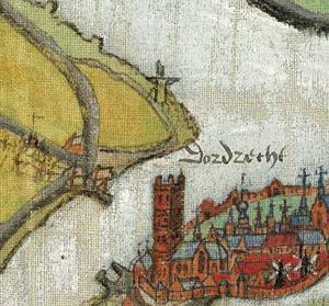 Molen 17710 (standerdmolen) (Zwijndrecht), deel kaart 1560 | Database Nederlandse molens