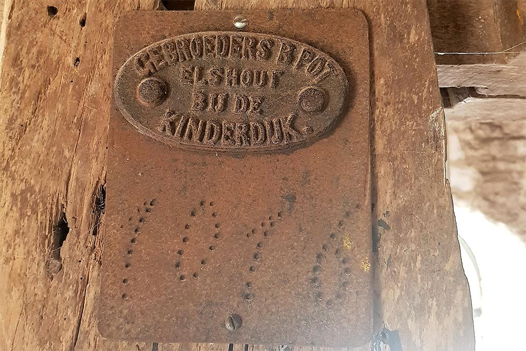 1, Roede 1016, Pot, Pieter Zuijkerbuijk (9-3-2019) | Database Nederlandse molens