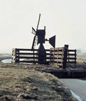 Molen 14603 (weidemolen) (Schermerhorn), Detail van onderstaande foto | Database Nederlandse molens
